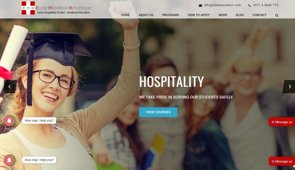 4Ecole Hôtelière Helvétique (EHH)'s Homepage