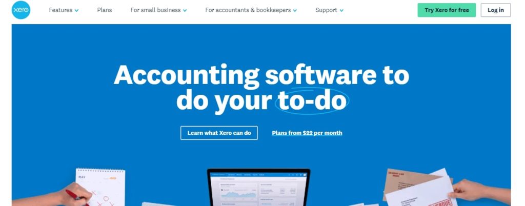 Xero's Homepage