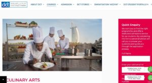 Dubai College of Tourism (DCT) 's Homepage