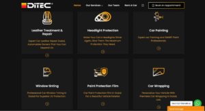 Ditec Middle East Auto Care's Homepage