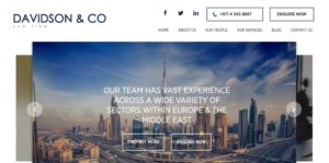 Davidson & Co Law Firm's Homepage