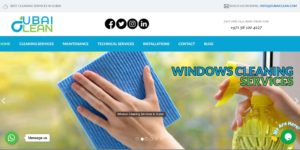 Dubai Clean's Homepage