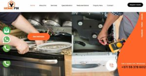 Home Fix Electric Appliances Repairing LLC's Homepage