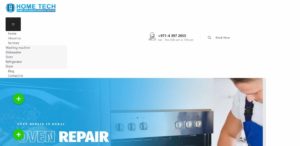 Hometech Home Appliances Service Center's Homepage