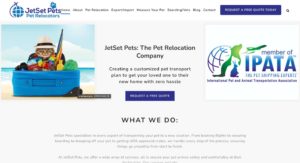 JetSet Pets' Homepage