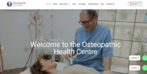 Osteopathic Health Centre Dubai's Homepage