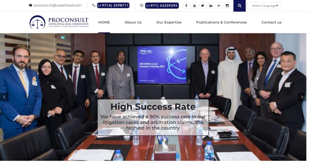 Proconsult Advocates and Legal Consultants' Homepage