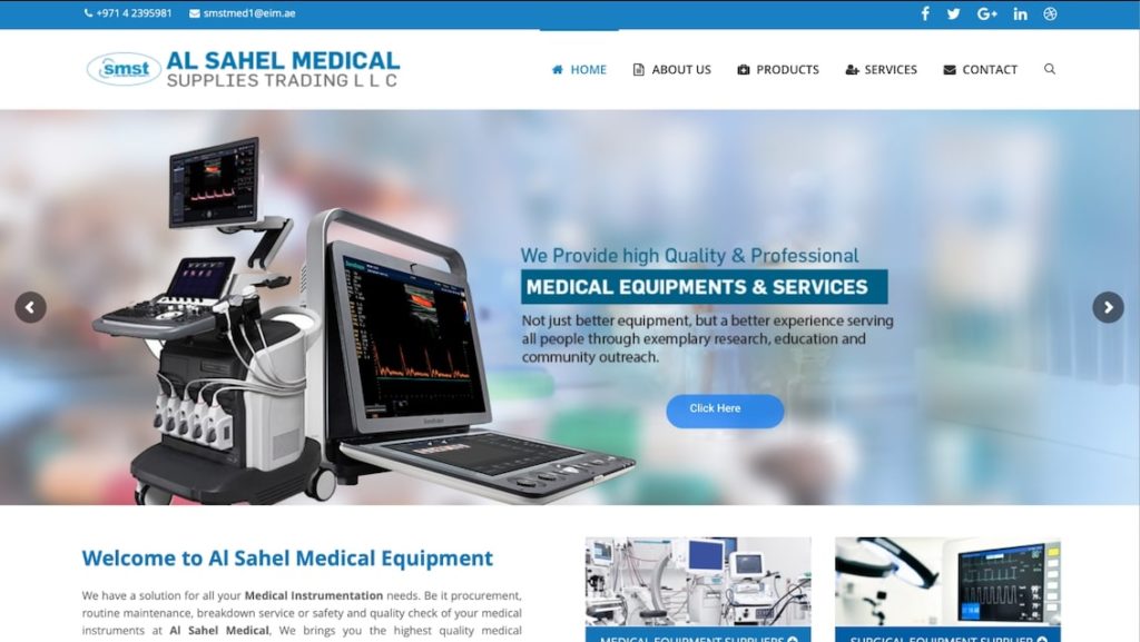 Al Sahel Medical Supplies's Homepage