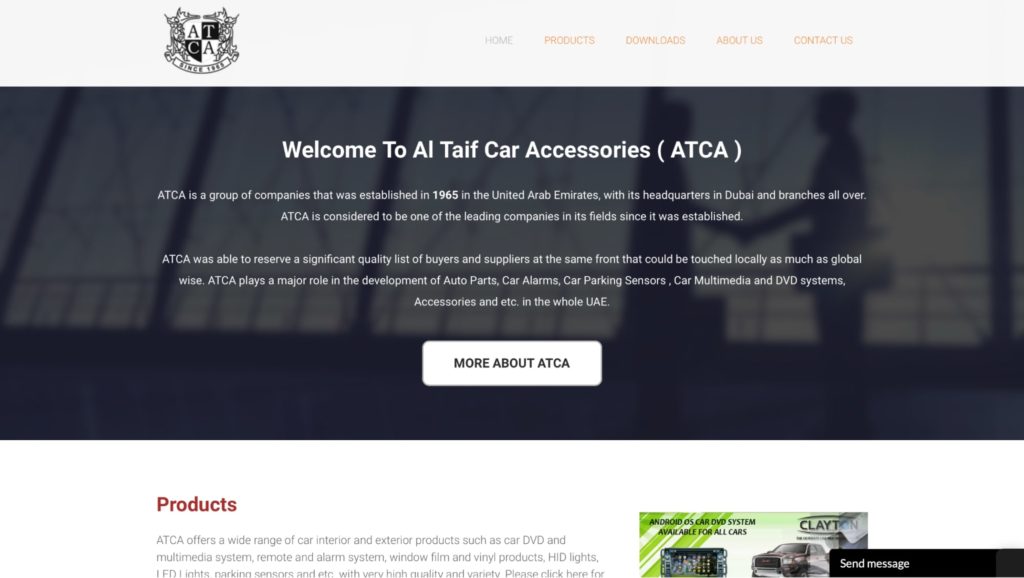 Al Taif Car Accessories's Homepage