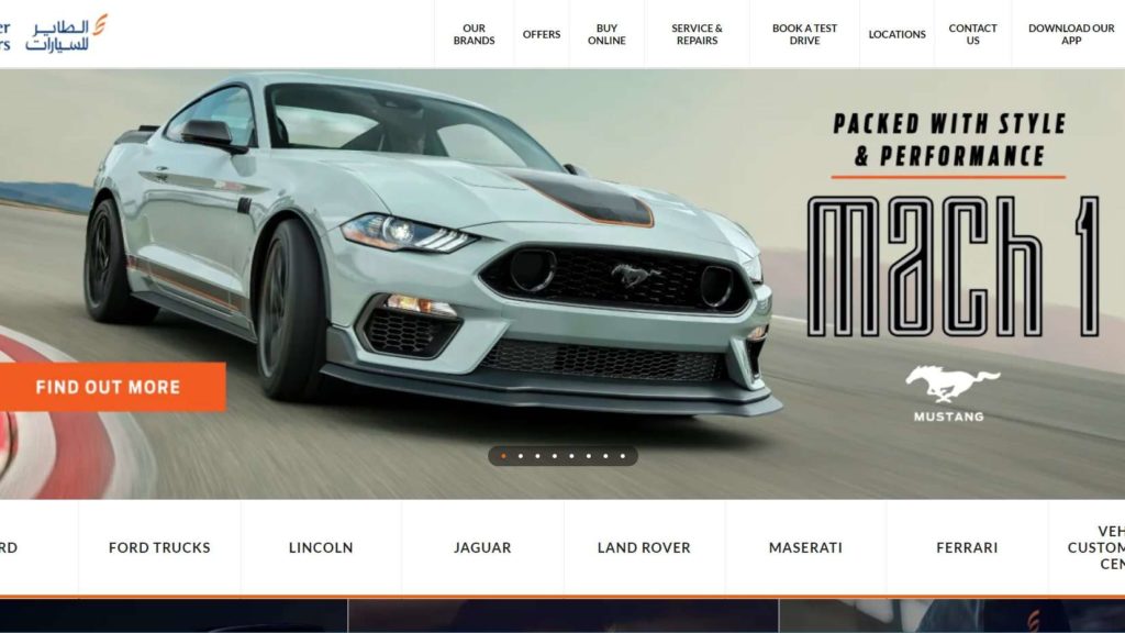 Al Tayer Motors's Homepage