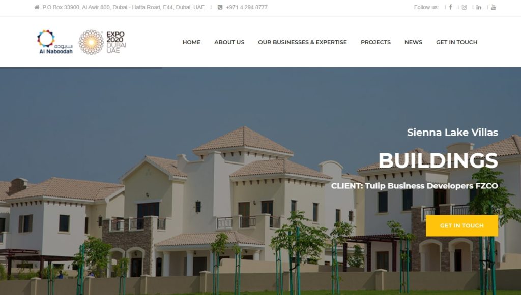 AlNaboodah Construction Group LLC's Homepage