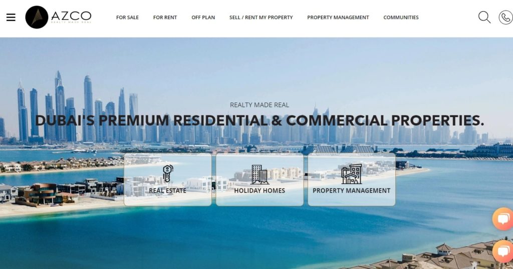 Azco Real Estate Brokers's Homepage