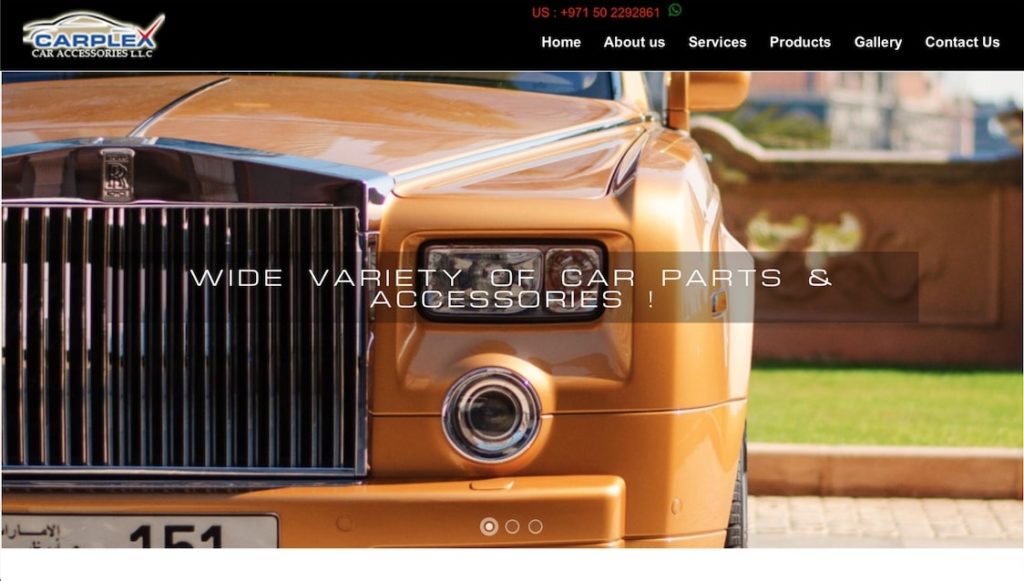 Carplex Accessories LLC's Homepage