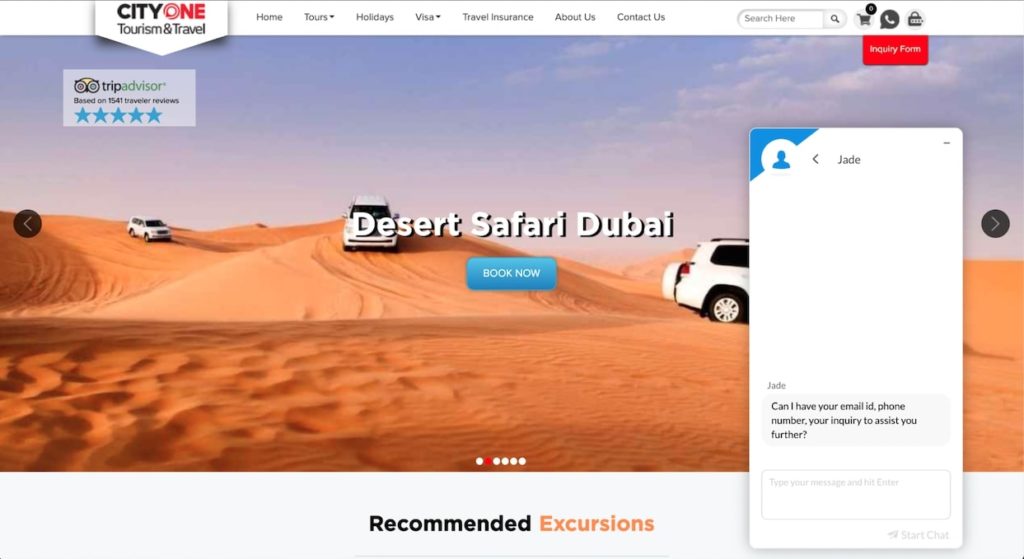 City One Tourism & Travel. L.L.'s Homepage