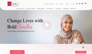 Dr. Paul and Dr. George of Dr. Paul’s Dental Clinic's Homepage