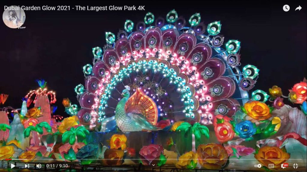 Dubai Garden Glow's Video