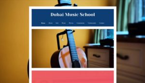 Dubai Music School's Homepage
