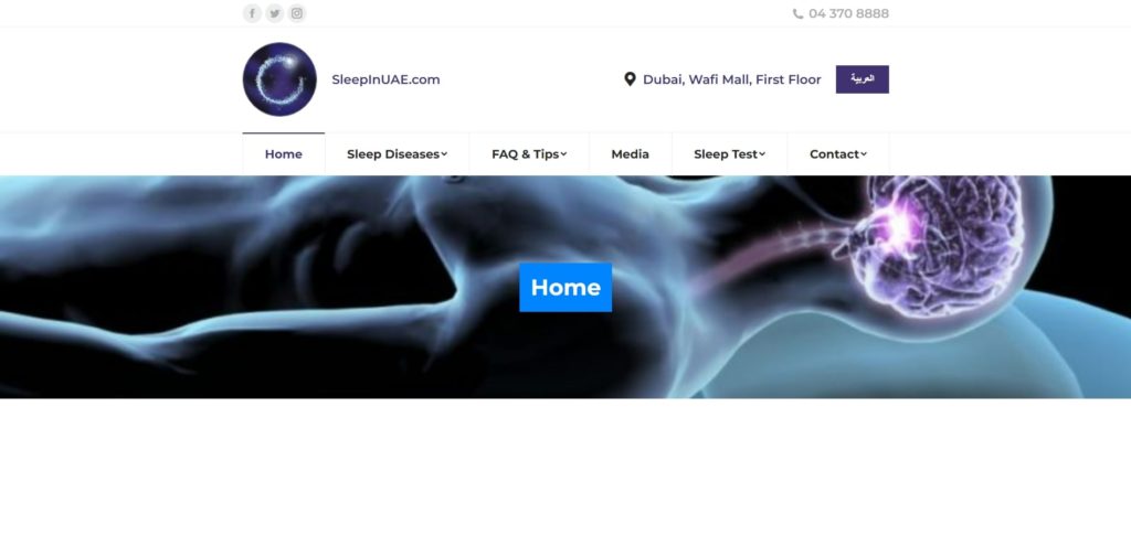 Dubai Sleep Centre by Dr. Hassan Alhariri (Sleep in UAE)'s Homepage