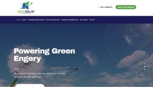 Echo Solar Panels Manufacturing