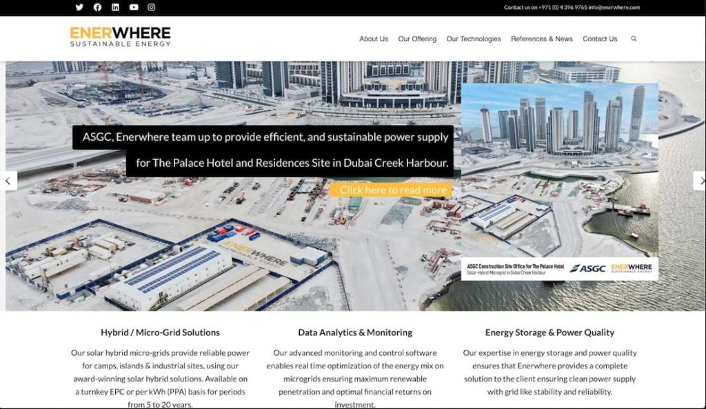 Enerwhere's Homepage