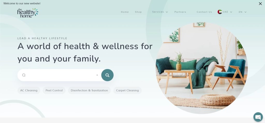 Healthy Home's Homepage