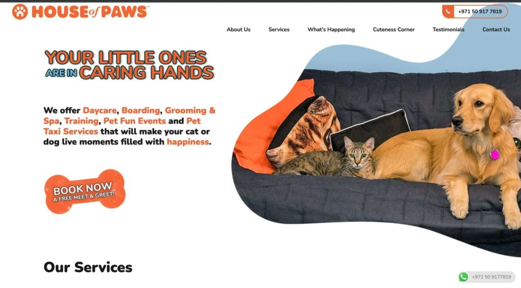 House of Paws's Homapage
