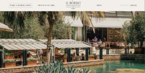 Il Borro Tuscan Bistro Dubai's Homepage