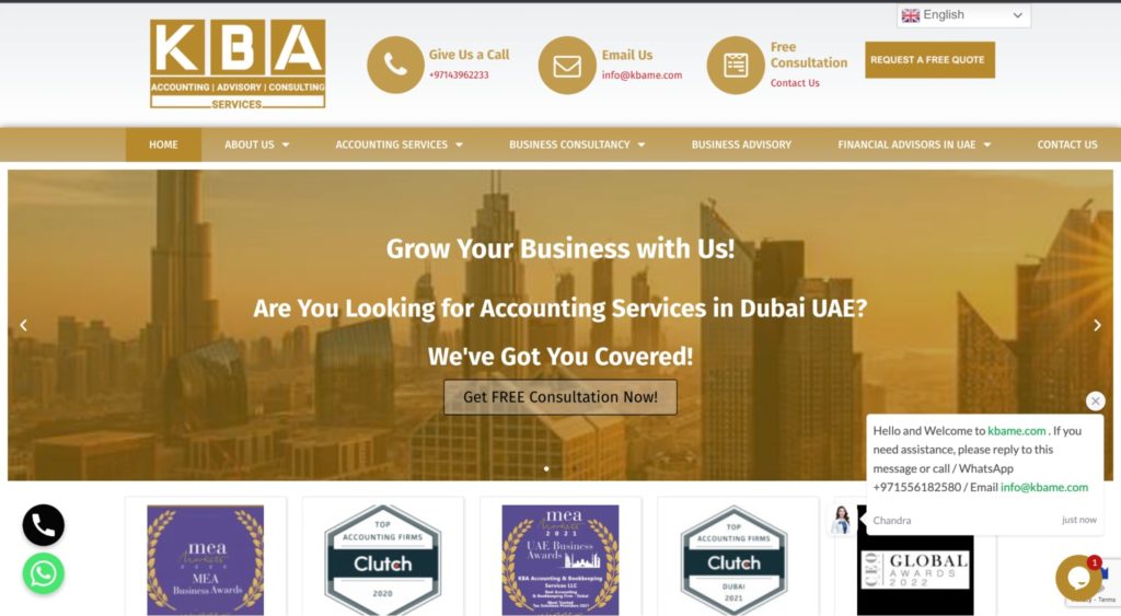 KBA Accounting and Bookkeeping Services's Homepage