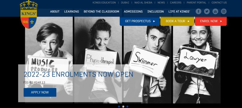 King’s School (Al Barsha)'s Homepage