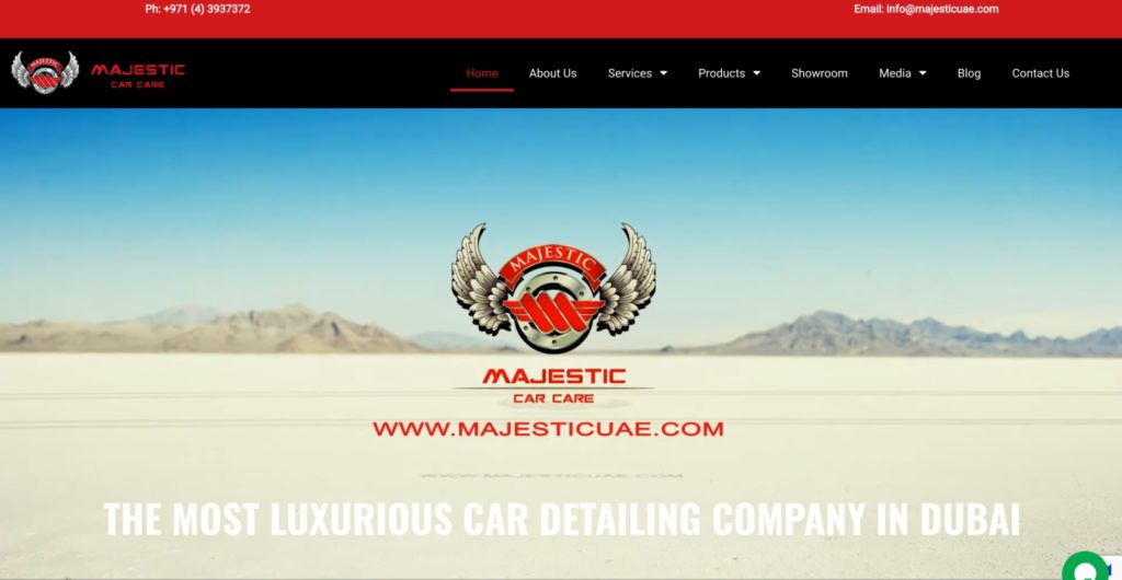 Majestic Car Care's Homepage