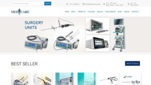 Medcare Medical Equipment's Homepage