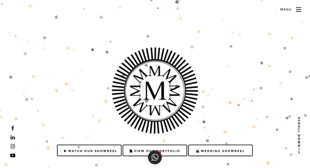 Memories Events Management's Homepage
