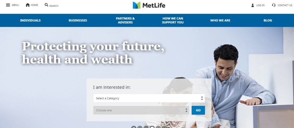 MetLife Gulf's Homepage