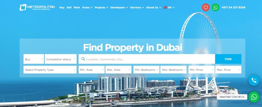 Metropolitan Premium Properties's Homepage