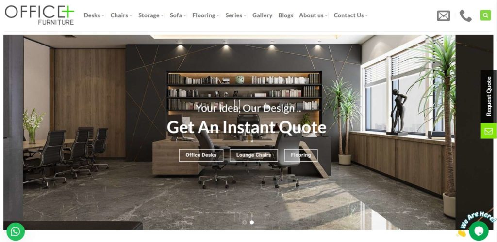 Office Plus Furniture's Homepage