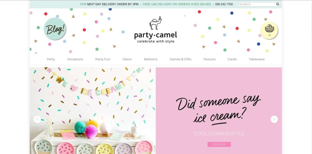 Party Camel LLC's Homepage