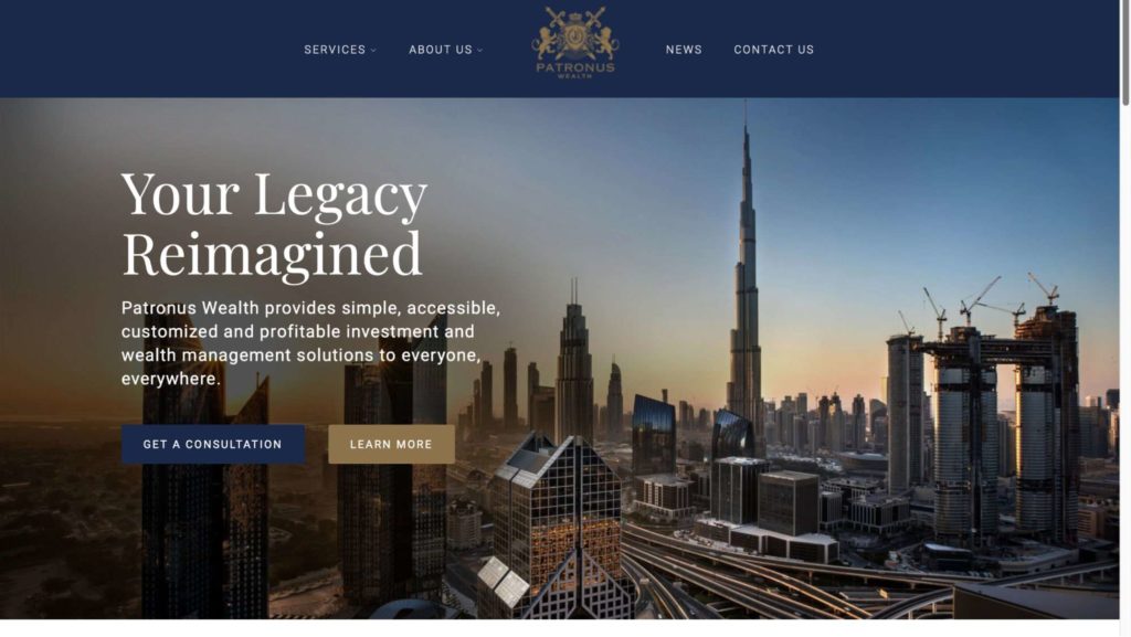 Patronus Wealth's Homepage