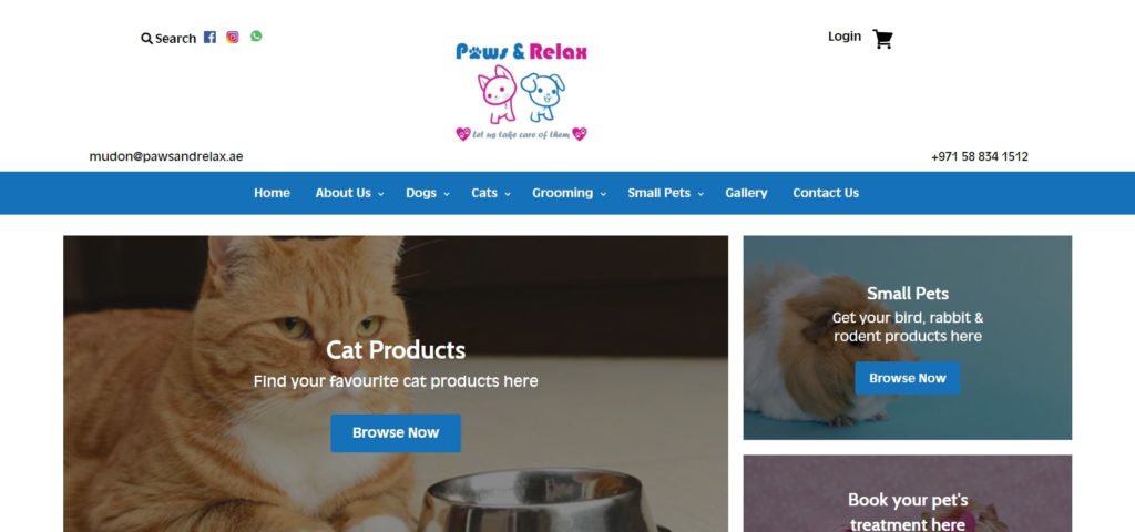 Paws & Relax's Homepage