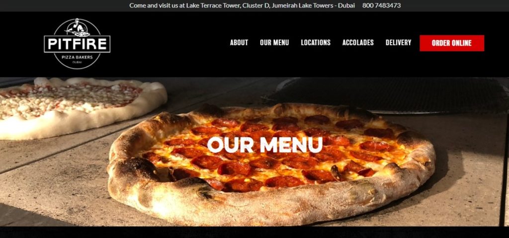 Pitfire Pizza's Homepage