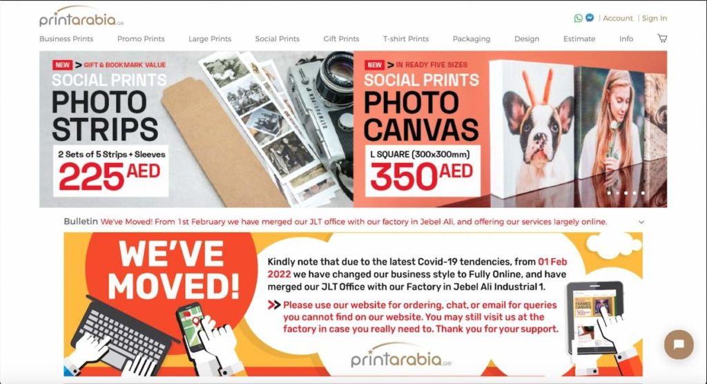Print Arabia's Homepage
