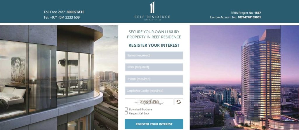 Reef Residence's Homepage