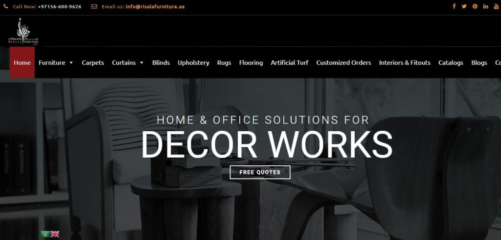 Risala Furniture's Homepage