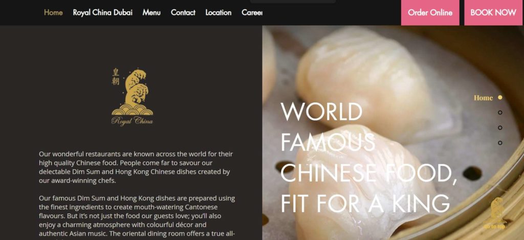 Royal China's Homepage