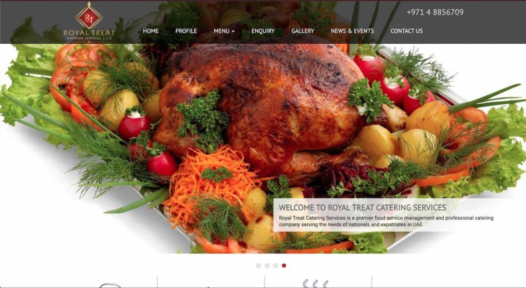 Royal Treat Catering Service's Homepage