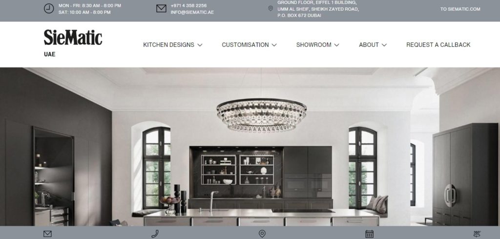 SieMatic Kitchen's Homepage