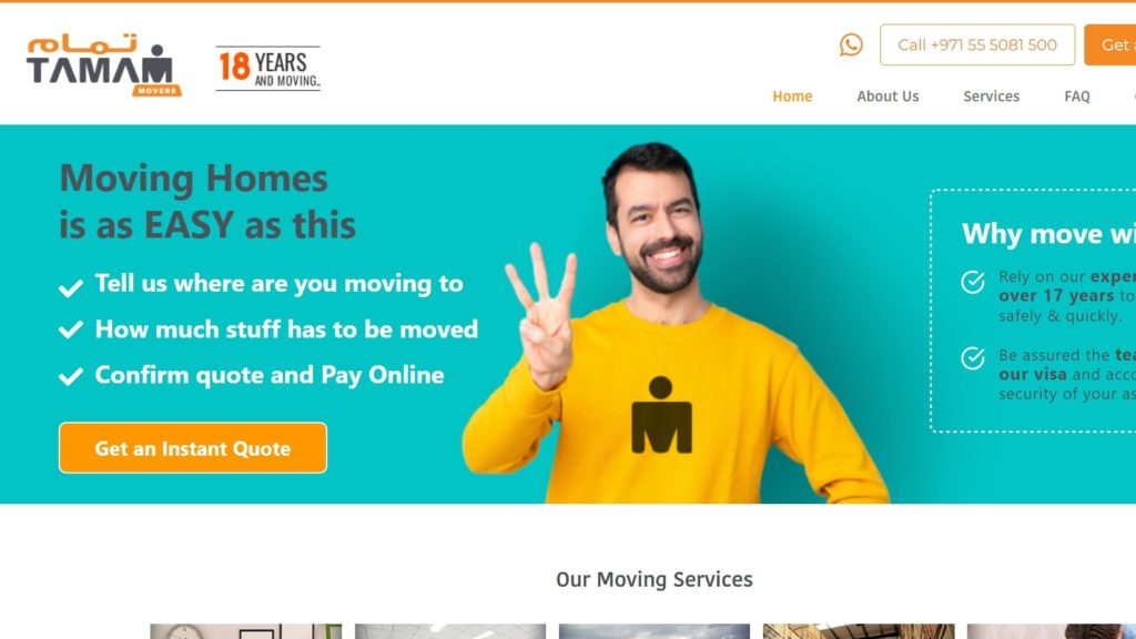 Tamam Movers's Homepage