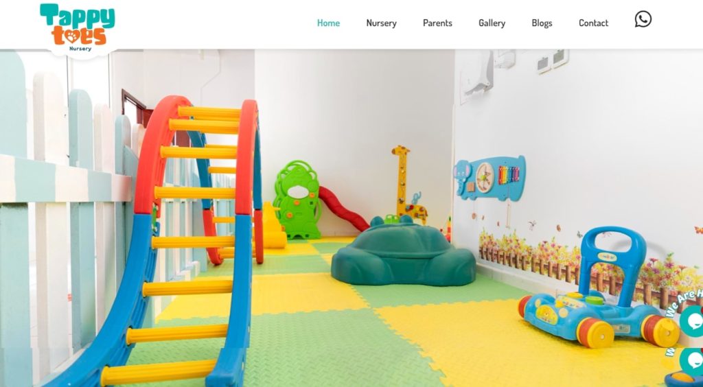 Tappy Toes Nursery's Homepage