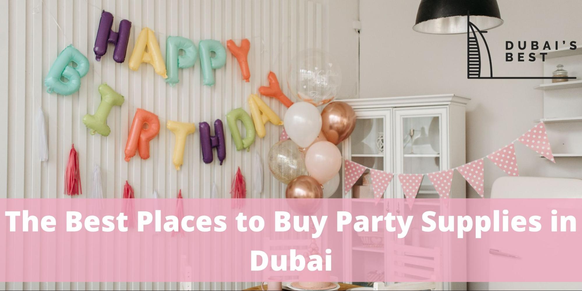 Places to buy shop balloons
