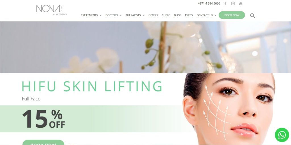 The Nova Clinic's Homepage
