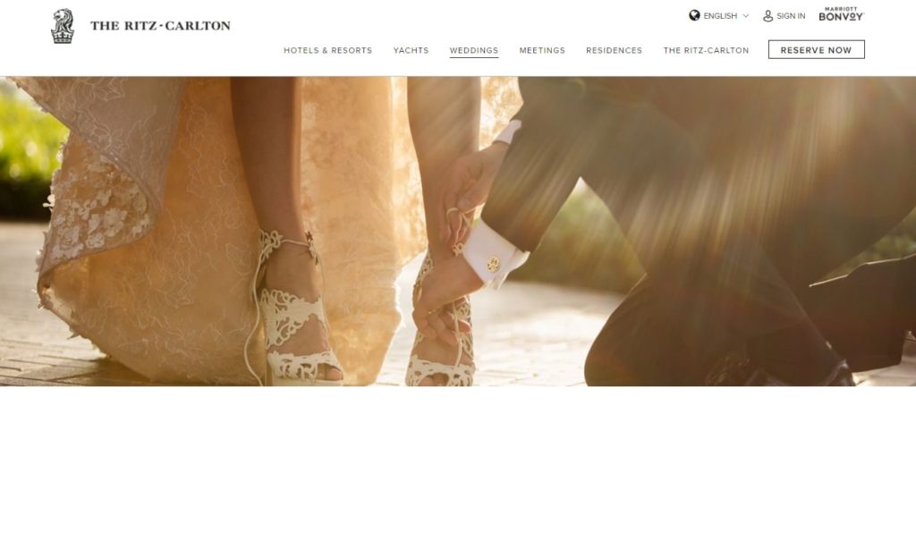 The Ritz-Carlton's Homepage